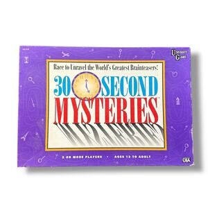 University Games 30 Second Mysteries Board Game